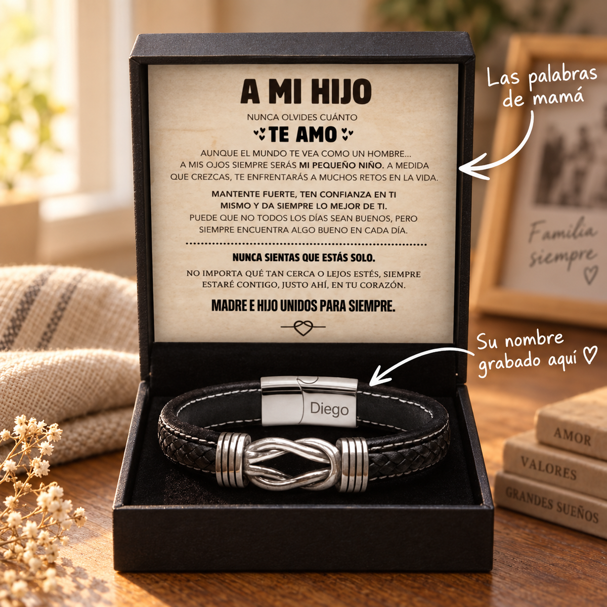 Pulsera "Palabras de Mamá"